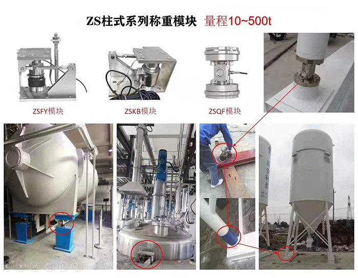 ZS柱式系列稱(chēng)重模塊（量程10~500t）
